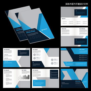 企業(yè)產(chǎn)品畫冊(cè)設(shè)計(jì)模板 提升品牌形象與宣傳效果